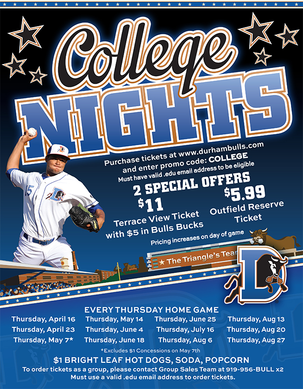 Durham Bulls College Night