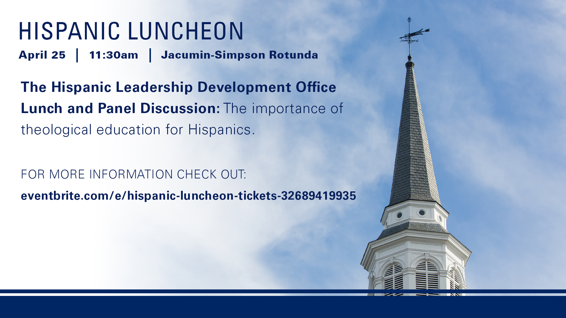 Hispanic Luncheon April 25 Around Southeastern