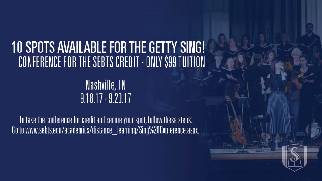 Getty Sing! Conference September 1820 Around Southeastern