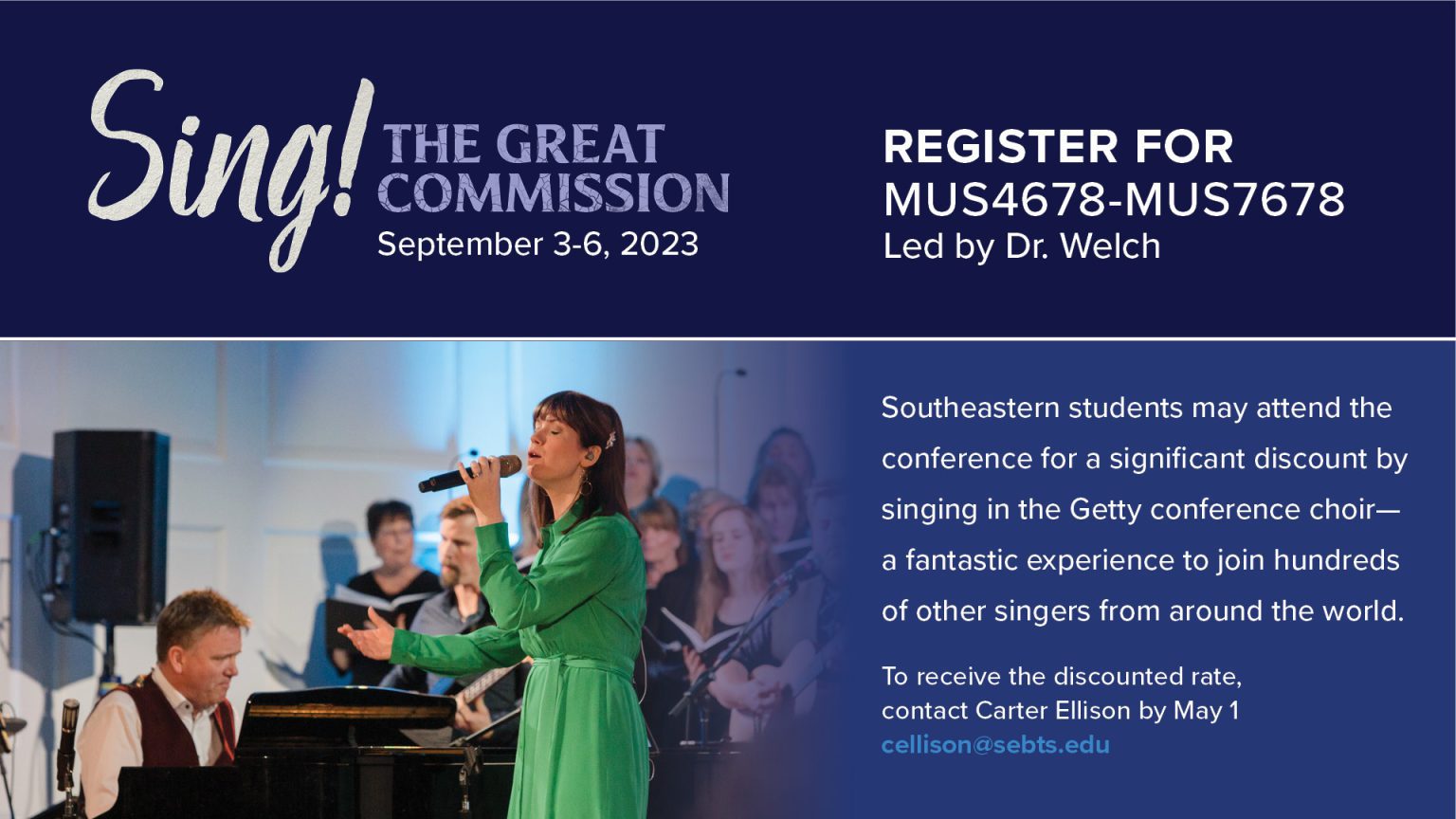 Getty Sing! Conference Around Southeastern